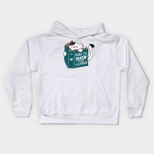 Reading cat - Cute Kids Hoodie